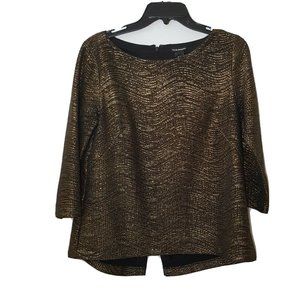 Club Monaco Gold Shirt Size Medium